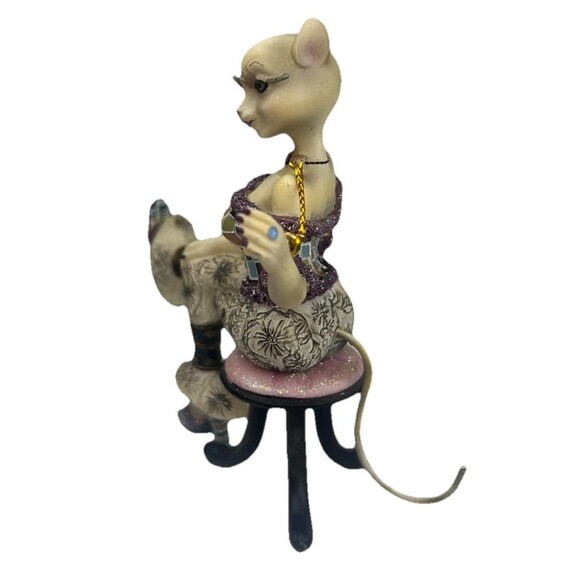 Alley Cats Margaret Le Van Lushus Martini Ornament Retired Collectible 3” Rare - Picture 8 of 11
